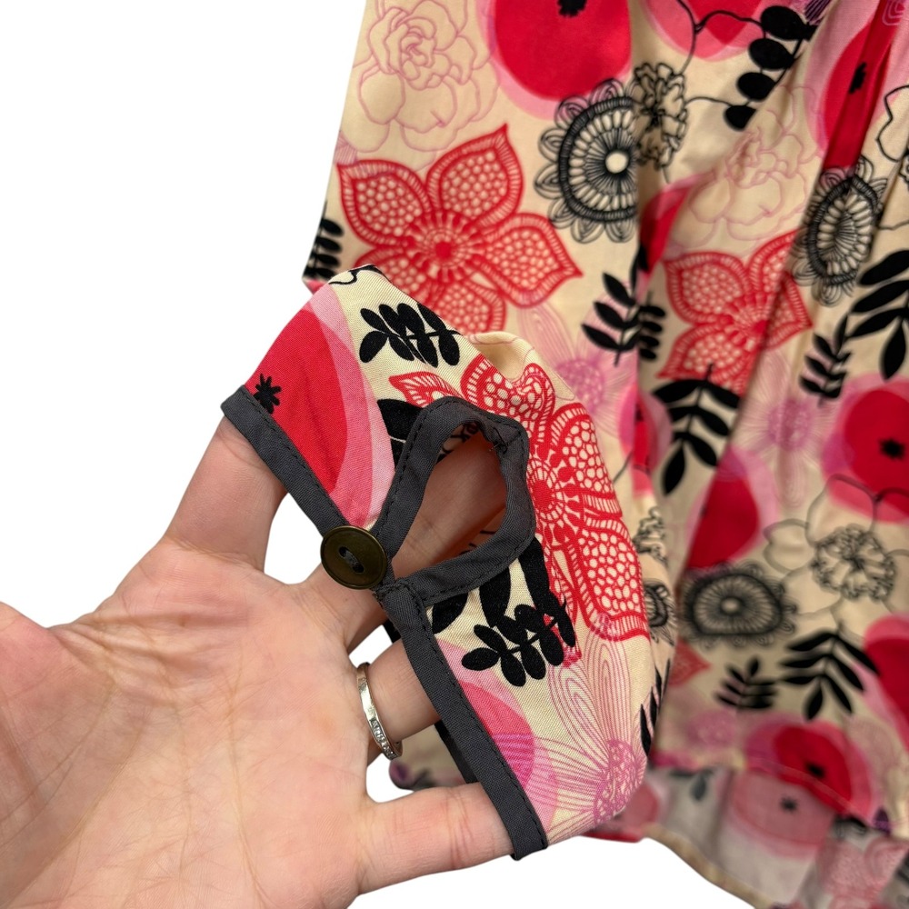 Matilda Jane‎ Women's Mistletoe Magic Peasant Top Long Sleeve Boho Retro Size Sm - Picture 6 of 7